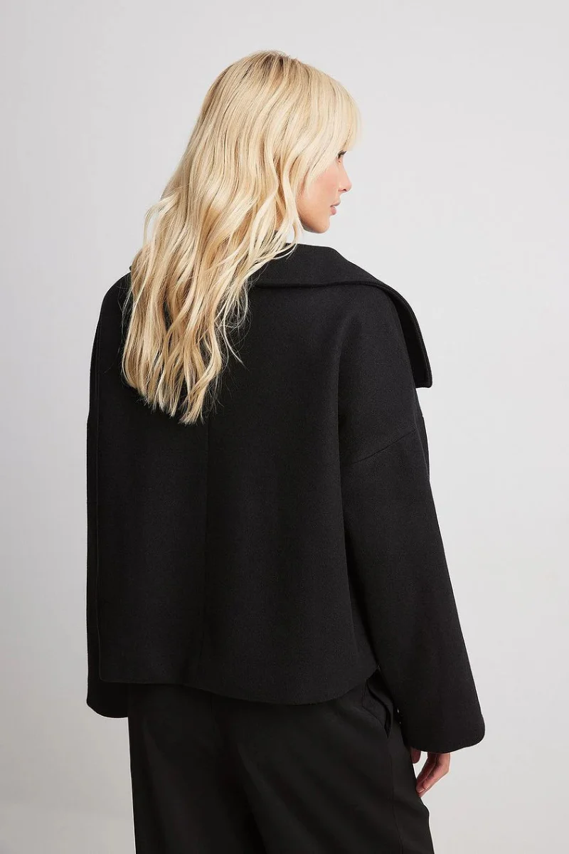 Damen Vintage-Doppelreiher-Mantel | Kurz - Image 6