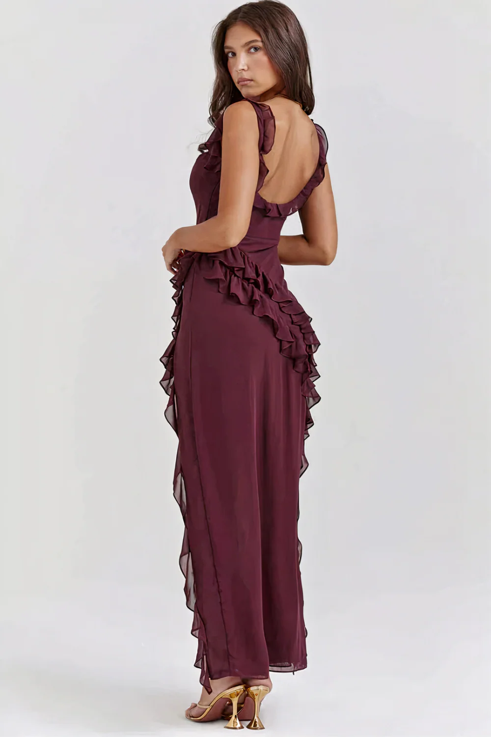 Damen Vintage-stylisches Partykleid | Maxi - Image 6