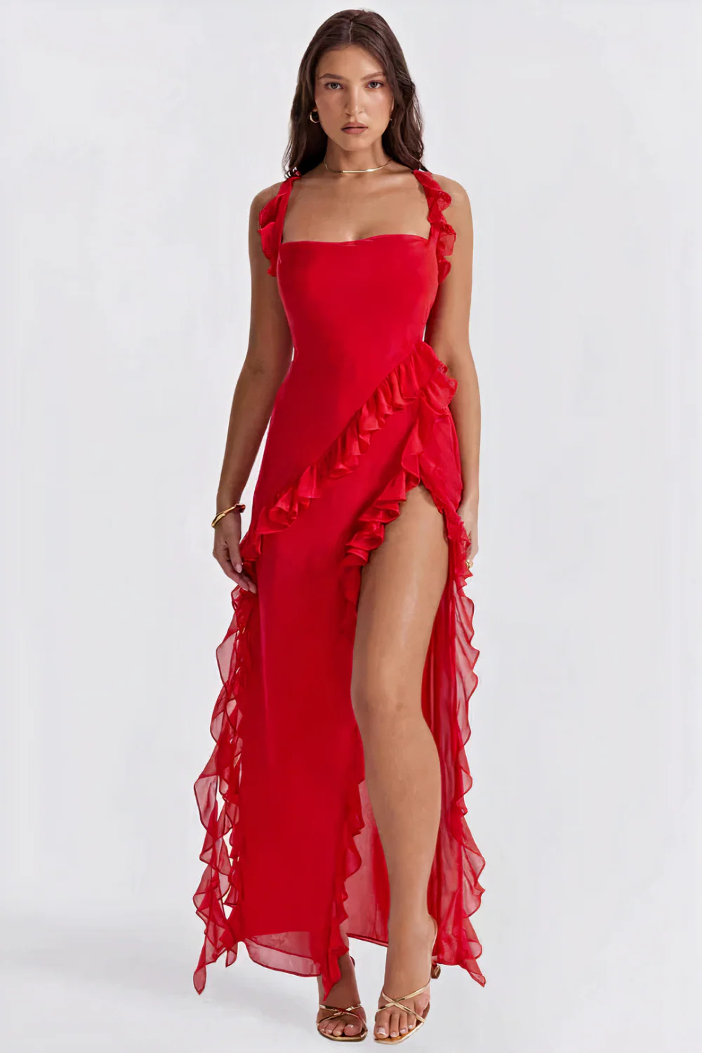 Damen Vintage-stylisches Partykleid | Maxi - Image 9