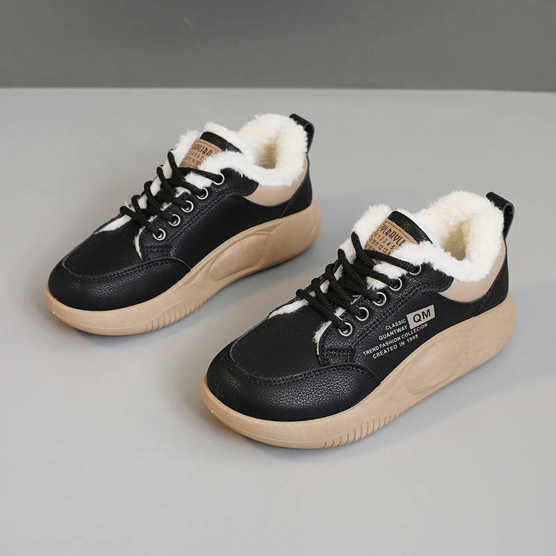 Damen warme Winter Sneakers mit weichem Fleece-Futter - Image 6