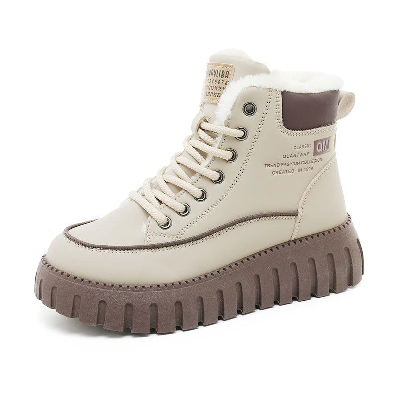 Damen Warmgefütterte Chunky Winterstiefel - Image 4