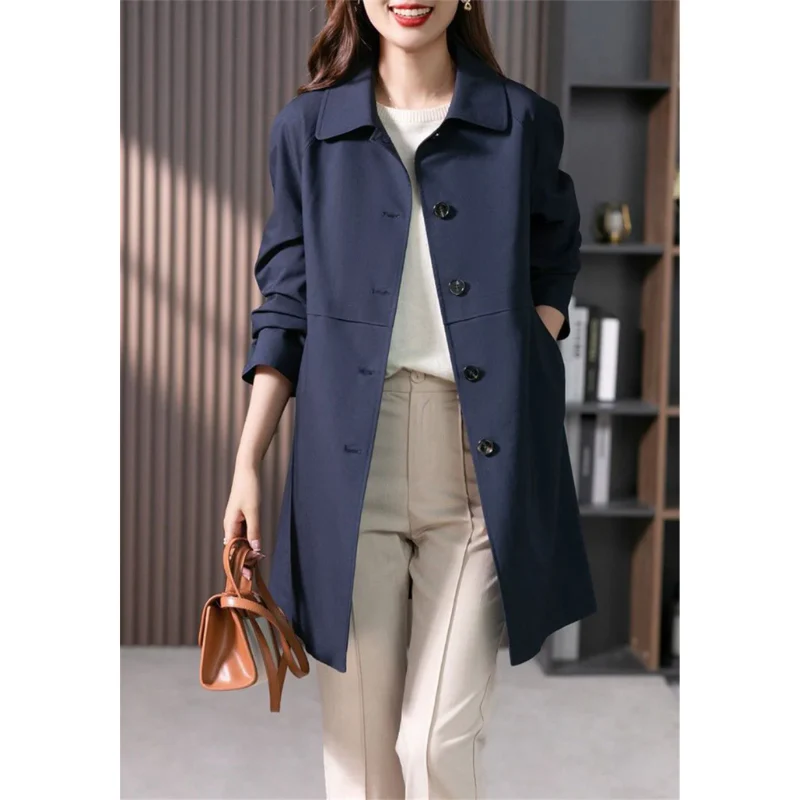 Damen Wasserdichter Trenchcoat | Lässig - Image 4