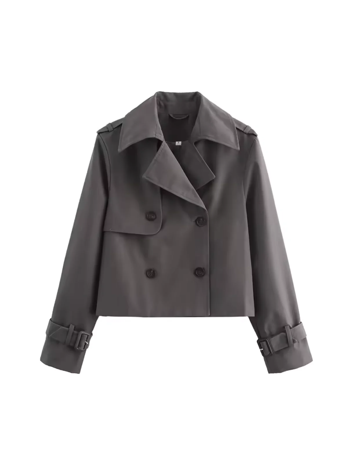 Damen Wasserdichter Trenchcoat | Mit Gürtel Manschetten und Reverskragen - Image 2