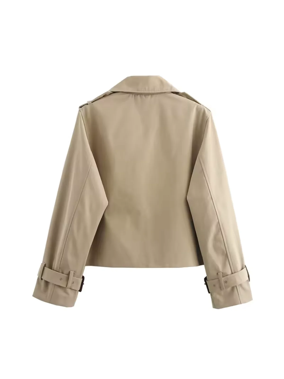 Damen Wasserdichter Trenchcoat | Mit Gürtel Manschetten und Reverskragen - Image 3