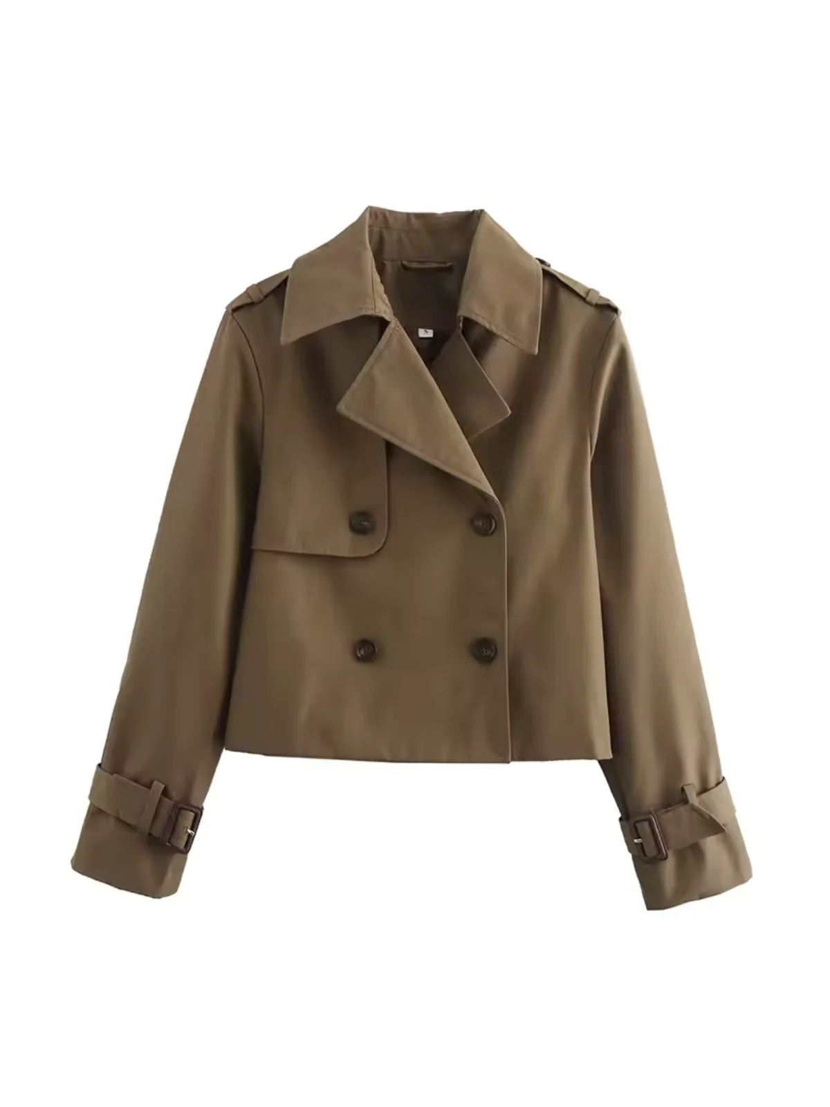 Damen Wasserdichter Trenchcoat | Mit Gürtel Manschetten und Reverskragen - Image 5