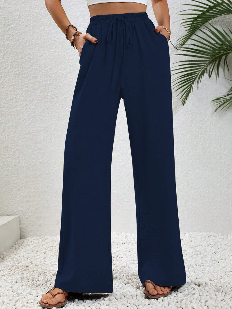Damen Weite Sommerhose mit elastischem Bund und praktischen Seitentaschen - Image 11