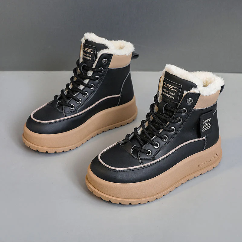 Damen Winter Boots mit dickem Fleece-Futter und rutschfester Sohle - Image 6