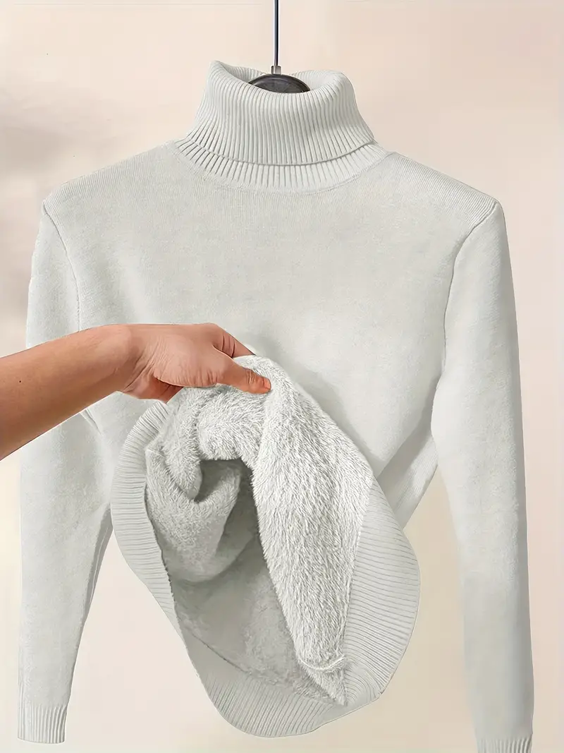 Damen Winter Rollkragenpullover | Gemütlich - Image 2
