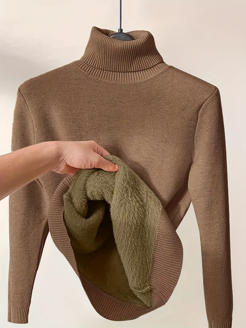 Damen Winter Rollkragenpullover | Gemütlich - Image 4