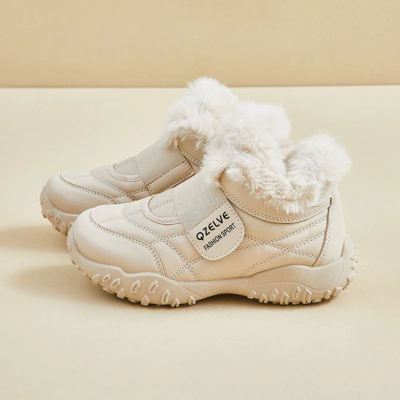 Damen Winter Sneaker mit flauschigem Innenfutter und rutschfester Sohle - Image 2