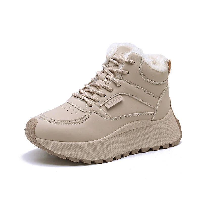 Damen Winter Sneaker mit kuscheligem Innenfutter und rutschfester Sohle - Image 5