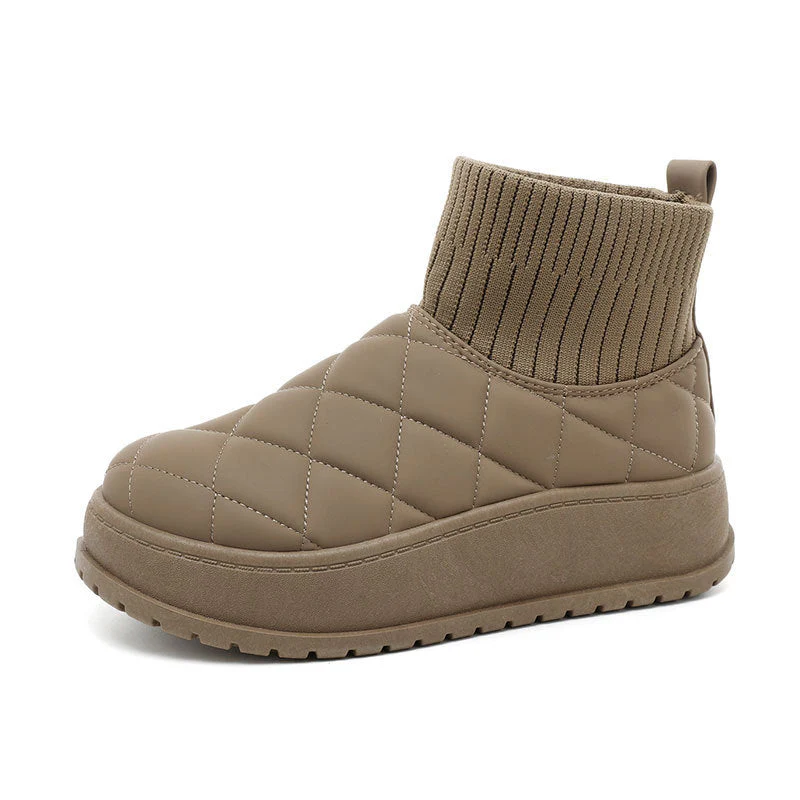 Damen Winter Sneakers mit isolierendem Fleece-Futter und rutschfester Sohle - Image 4
