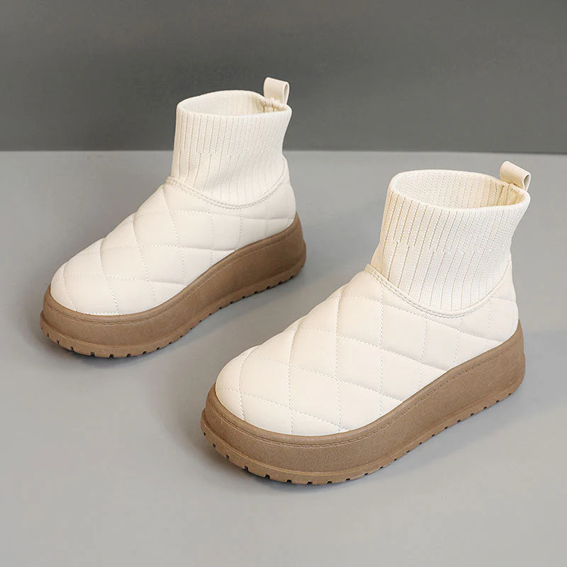 Damen Winter Sneakers mit isolierendem Fleece-Futter und rutschfester Sohle - Image 5