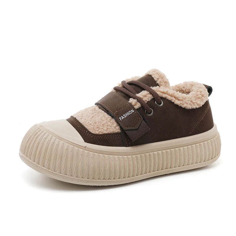 Damen Winterfreizeitschuhe mit kuscheligem Fleece-Innenfutter und rutschfester Sohle - Image 4