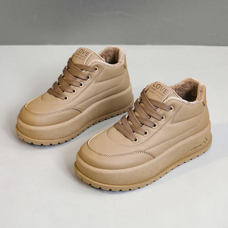 Damen Winterliche High-Top Sneakers mit Fleece-Innenfutter - Image 5