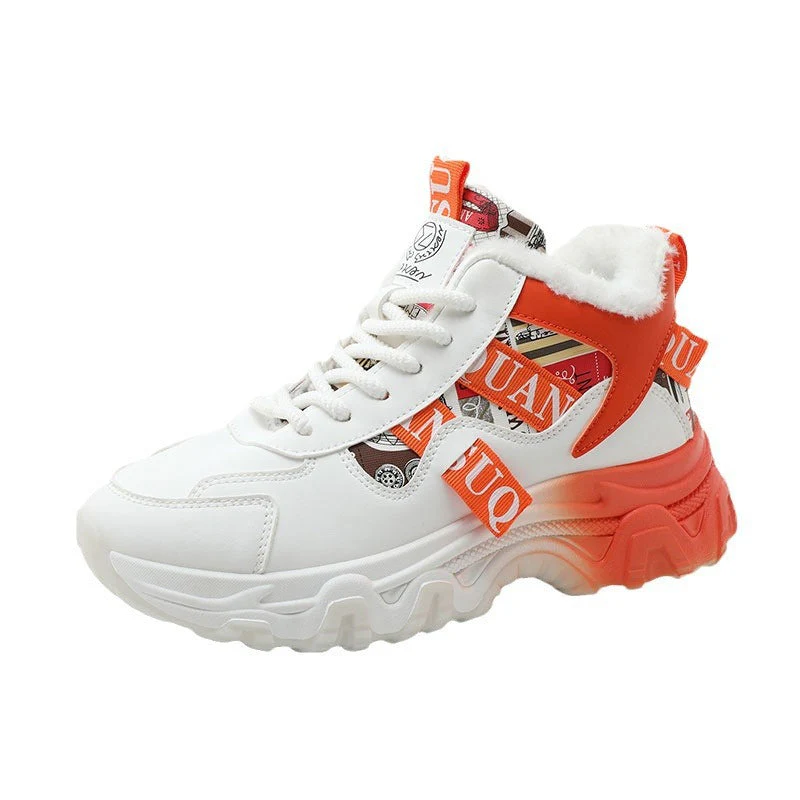 Damen Winterliche High-Top Sneakers mit kuscheligem Innenfutter und modischem Design - Image 4