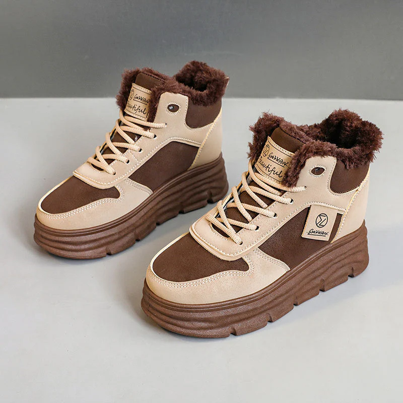 Damen Winterliche Hochstiefel mit kuscheligem Innenfutter - Image 6