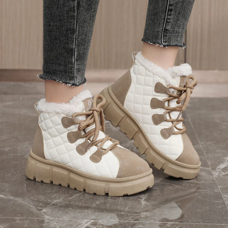 Damen Winterliche Stiefel mit kuscheligem Innenfutter und rutschfester Sohle - Image 2