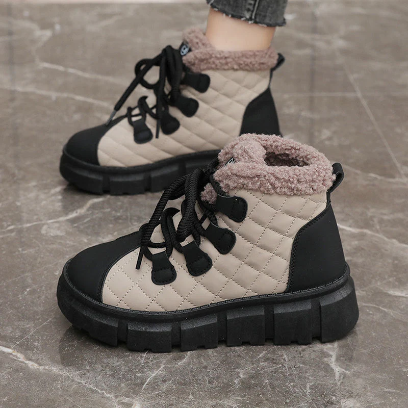Damen Winterliche Stiefel mit kuscheligem Innenfutter und rutschfester Sohle - Image 3