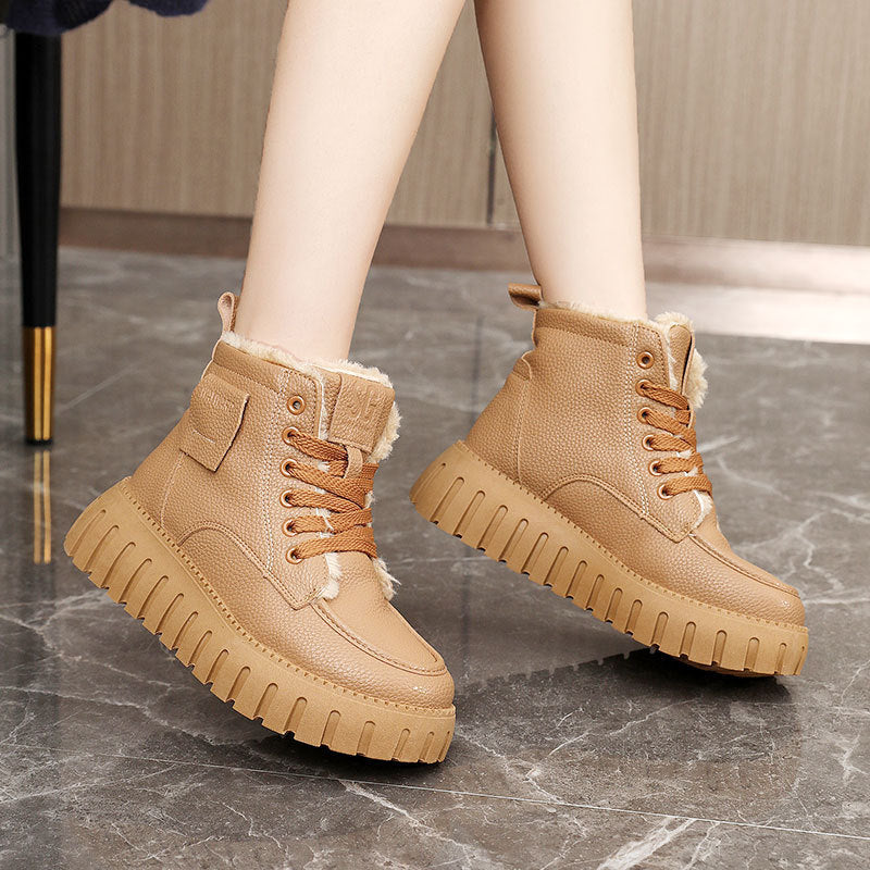 Damen Winterschuhe mit kuscheligem Innenfutter und robustem Profil - Image 3