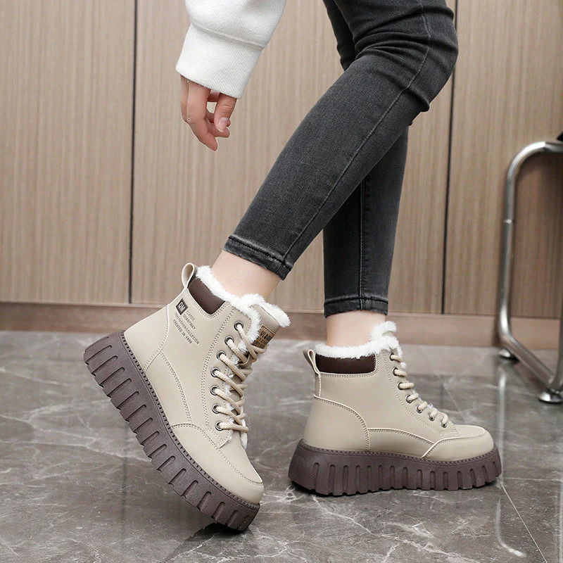Damen Winterstiefel mit bequemem Fleece-Futter und rutschfester Sohle - Image 2