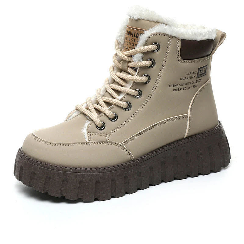 Damen Winterstiefel mit bequemem Fleece-Futter und rutschfester Sohle - Image 4