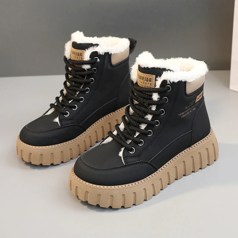 Damen Winterstiefel mit bequemem Fleece-Futter und rutschfester Sohle - Image 6
