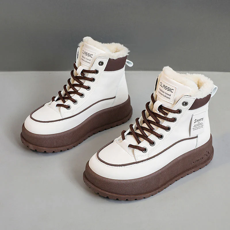 Damen Winterstiefel mit flauschigem Innenfutter und rutschfester Sohle - Image 7