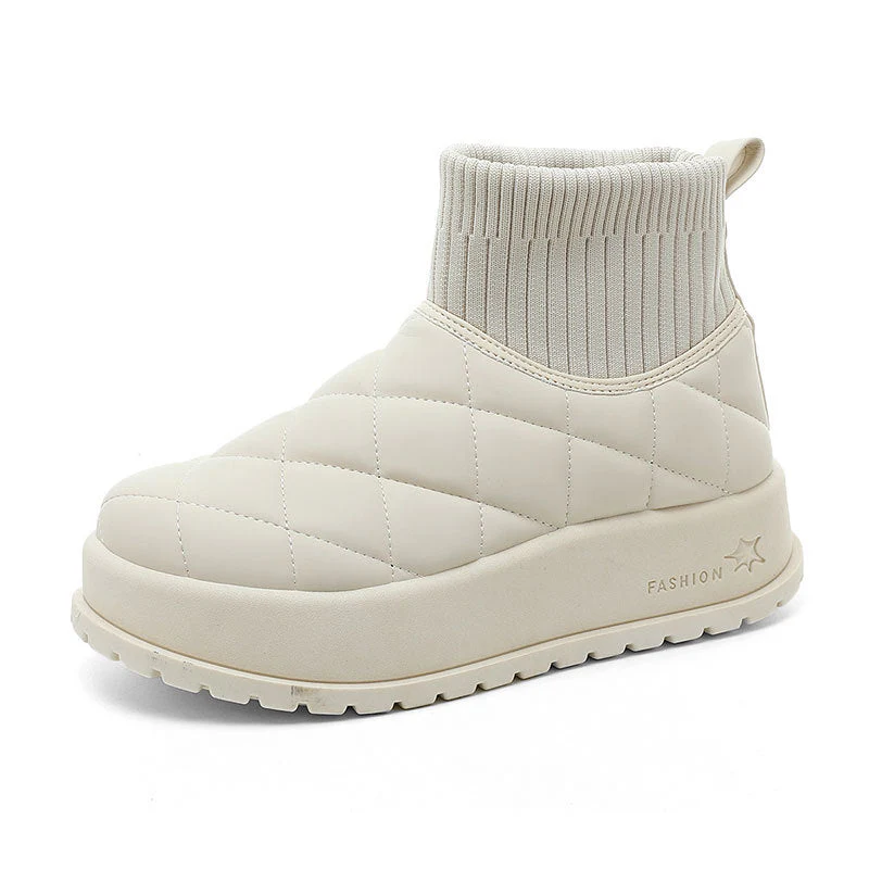 Damen Winterstiefel mit isolierendem Fleece-Innenfutter und rutschfester Sohle - Image 4