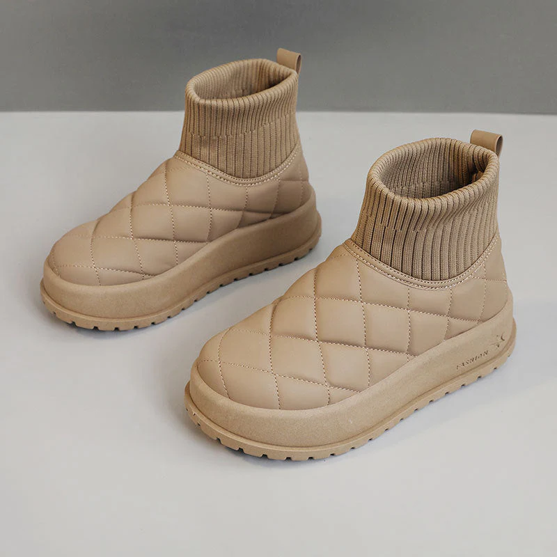Damen Winterstiefel mit isolierendem Fleece-Innenfutter und rutschfester Sohle - Image 5