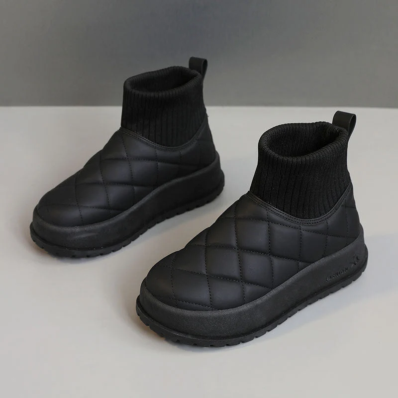 Damen Winterstiefel mit isolierendem Fleece-Innenfutter und rutschfester Sohle - Image 6
