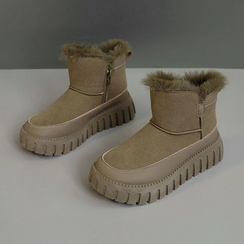 Damen Winterstiefel mit luxuriösem Kunstfell und rutschfester Sohle - Image 7
