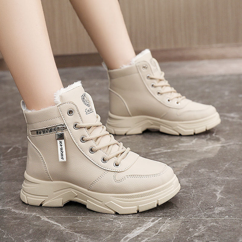 Damen Winterstiefel mit warmem Innenfutter und rutschfester Sohle - Image 2