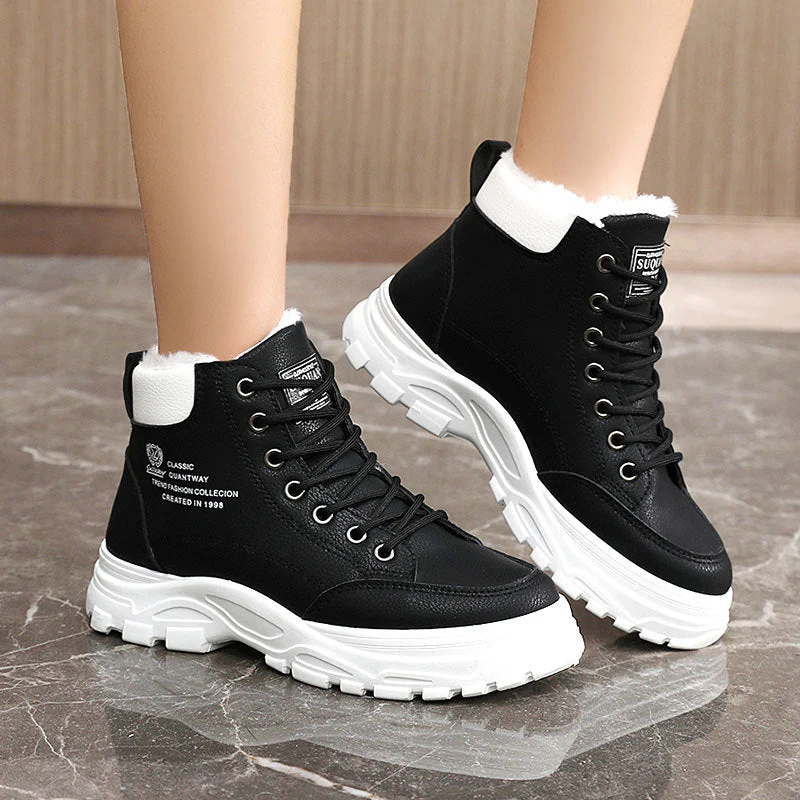 Damen Winterstiefel mit weichem Fleece-Futter und robustem Profil - Image 2