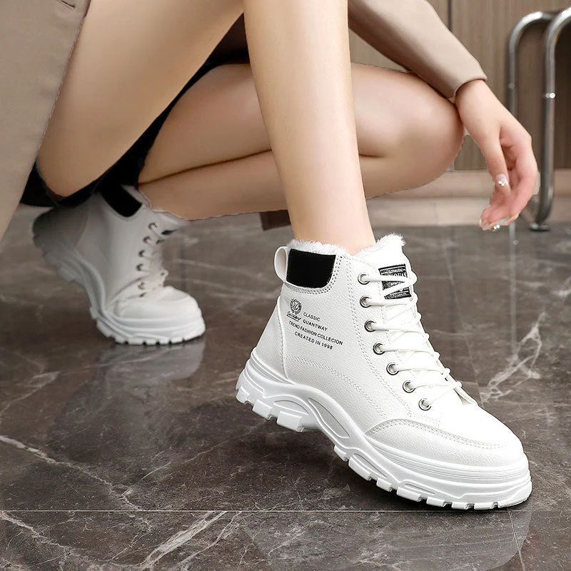 Damen Winterstiefel mit weichem Fleece-Futter und robustem Profil - Image 3