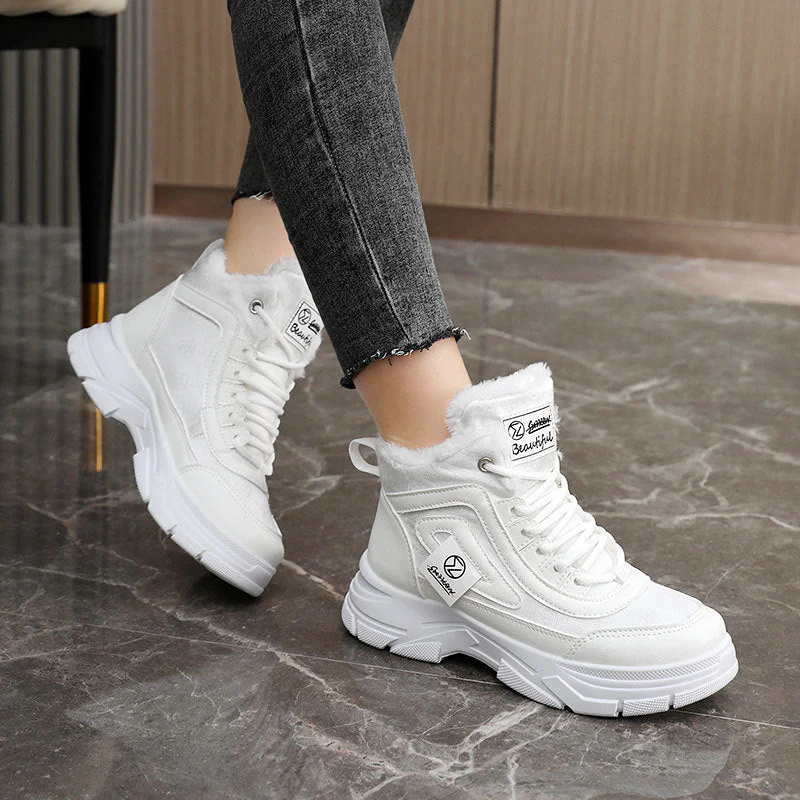 Damen Winterstiefel mit weichem Fleece-Futter und rutschfester Sohle - Image 3
