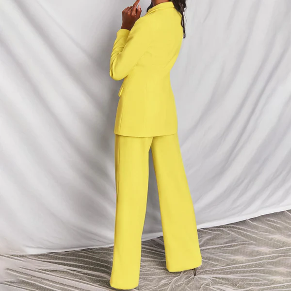 Damenanzug mit Blazer und Hose für Festliche Anlässe - Eleganter Damen Anzug - Image 3
