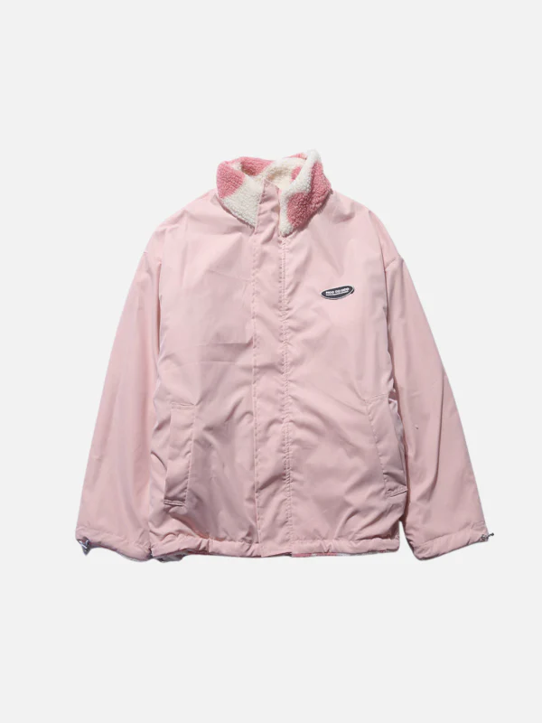 Damenjacke mit Herzprint – Vielseitige Jacke für den Alltag und besondere Anlässe - Image 2