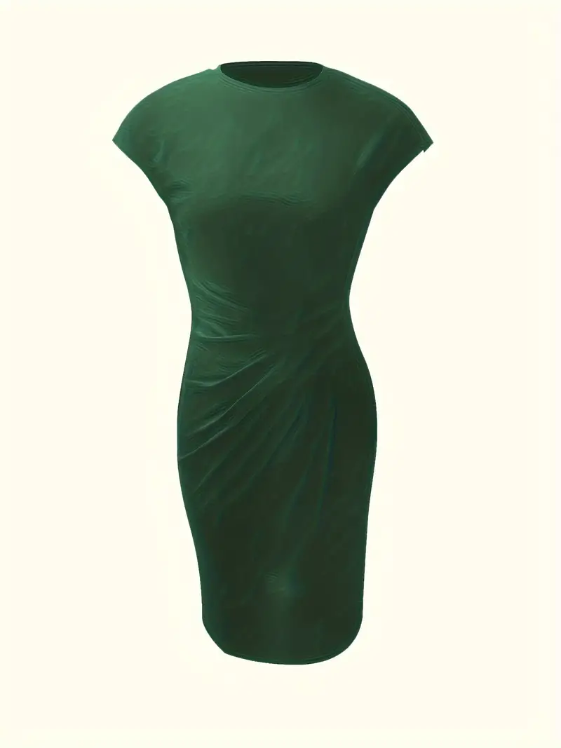 Damenkleid mit Rundhalsausschnitt – Elegantes Sommerkleid für Alltag & Besondere Anlässe - Image 10