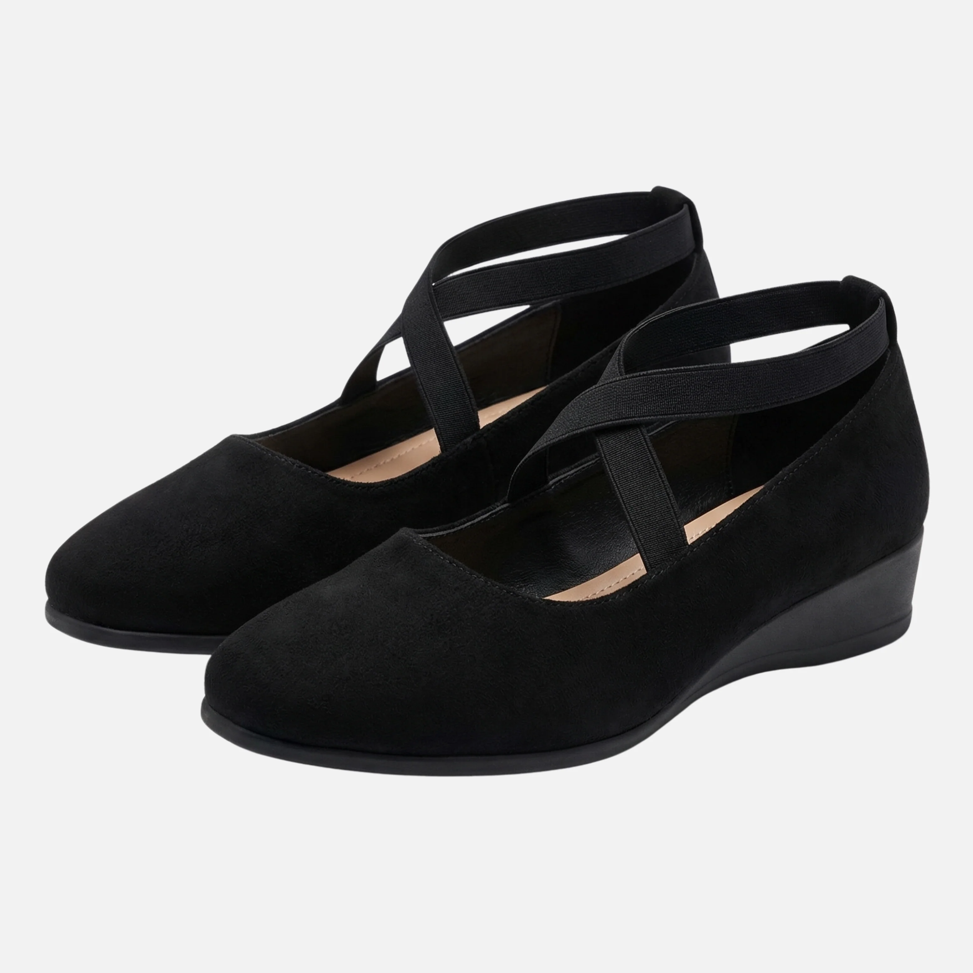 Ortrud | Damen Schuhe Keilabsatz Geschlossene Spitze – Keil Pumps Spitze Damen - Image 10
