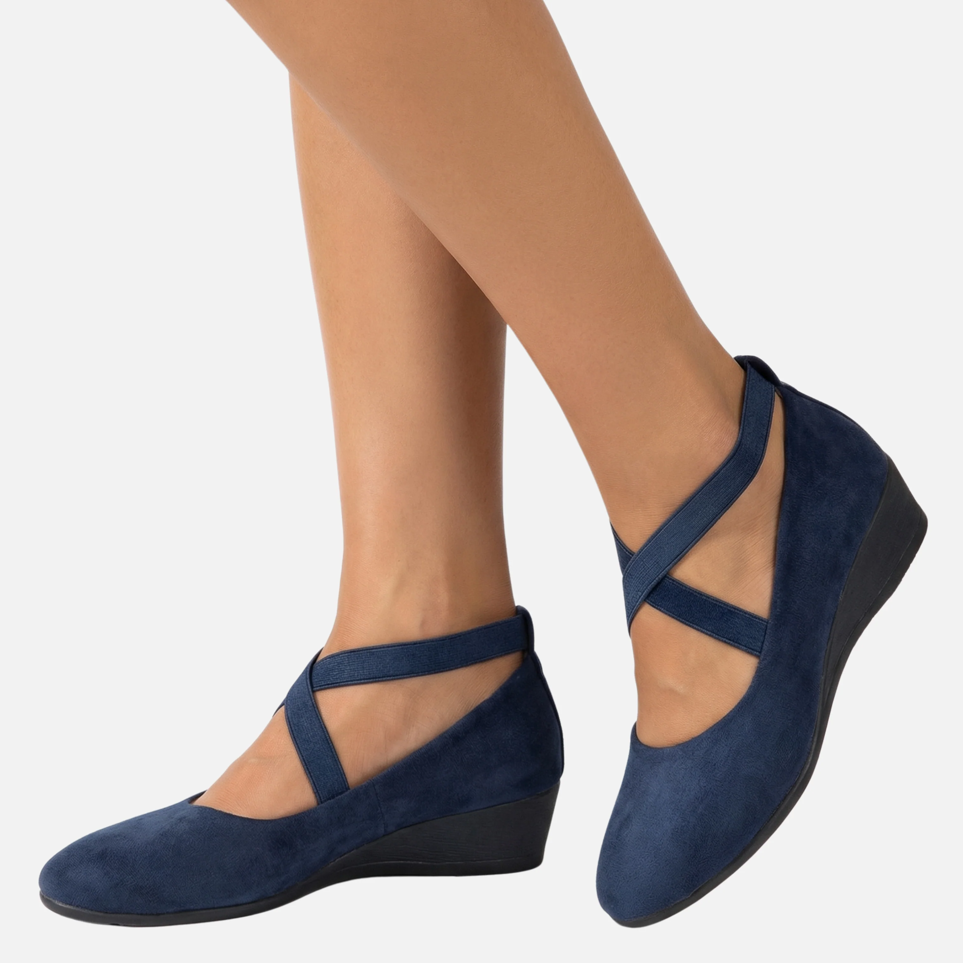 Ortrud | Damen Schuhe Keilabsatz Geschlossene Spitze – Keil Pumps Spitze Damen - Image 2