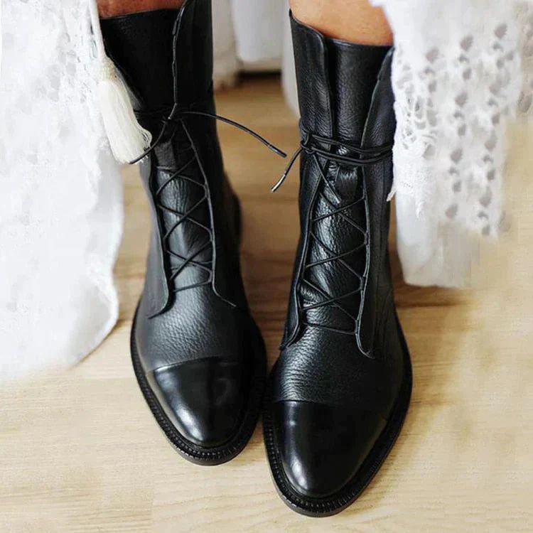Damenstiefel im Vintage-Look – elegante Boots für jeden Anlass - Image 2