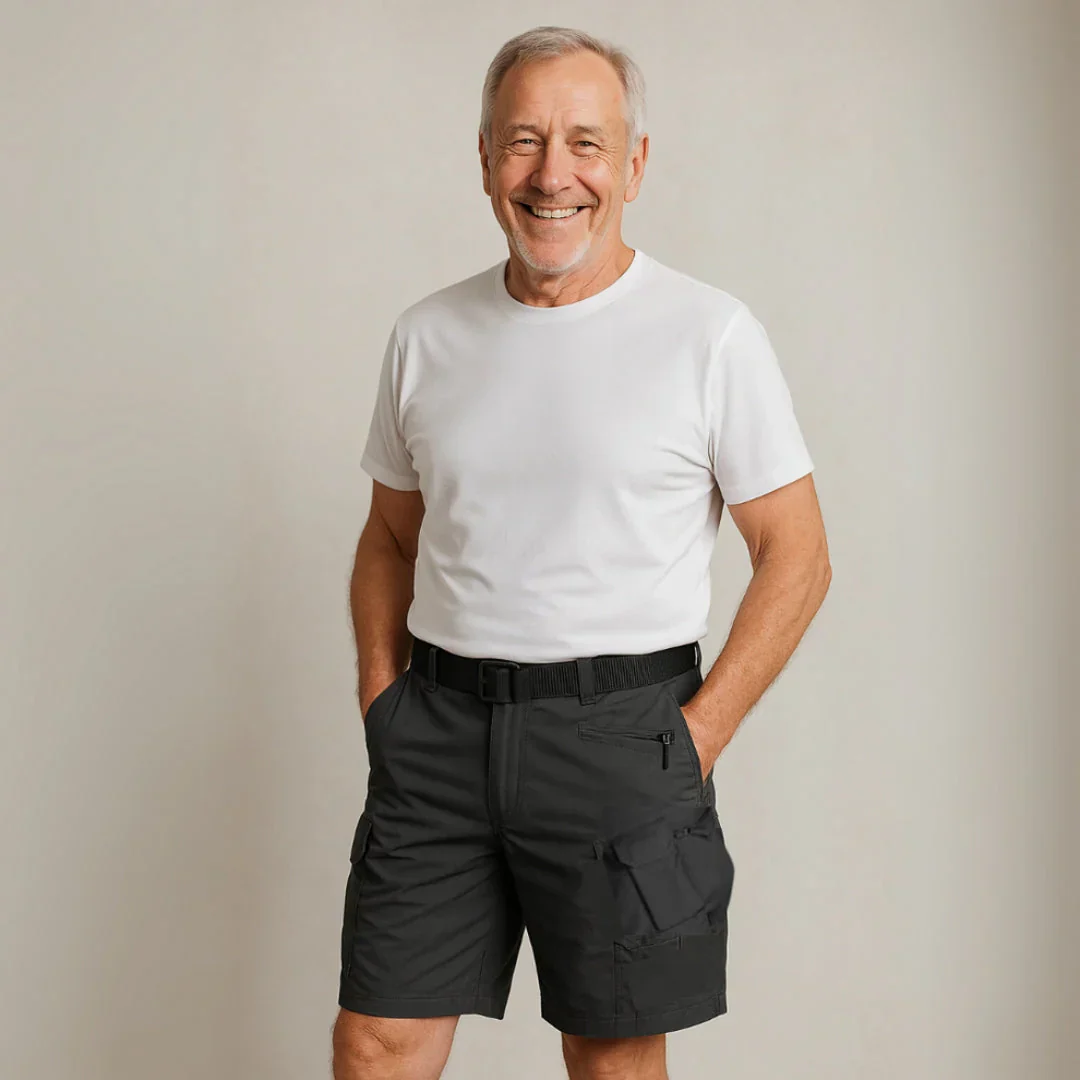 DAMIAN - CARGOSHORTS MIT 7 TASCHEN UND GRATIS GÜRTEL - Image 2