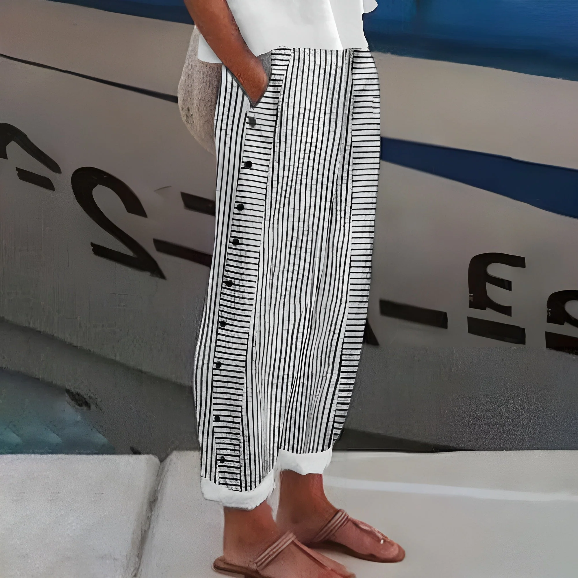 Daniela | Leichte Leinenhose - Image 2