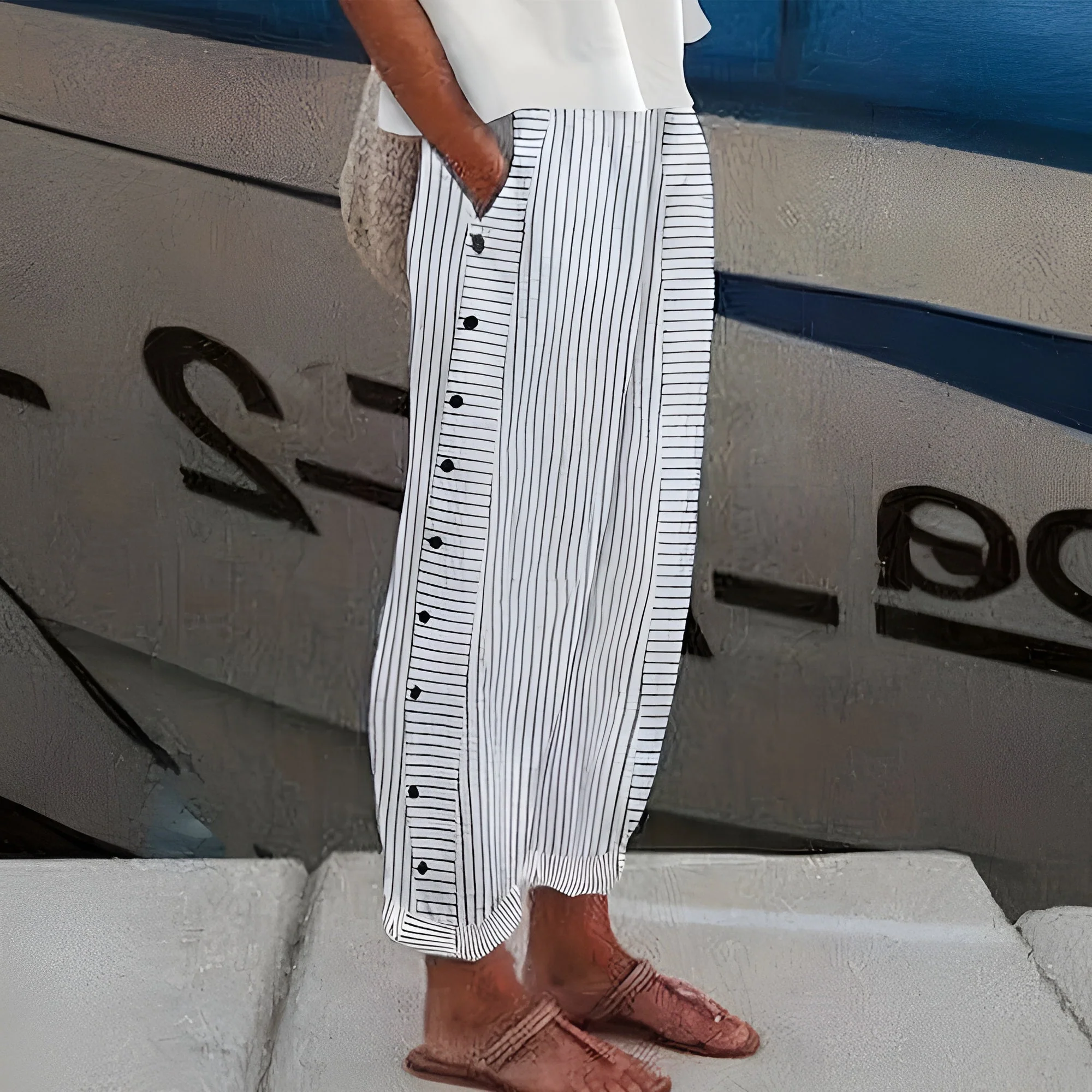 Daniela | Leichte Leinenhose - Image 3