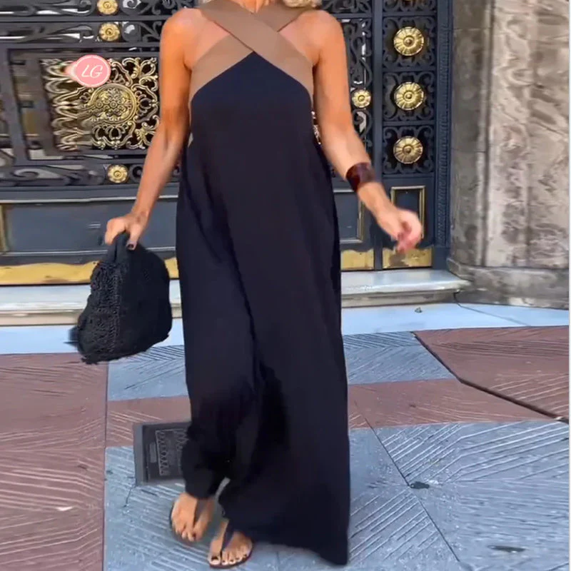 Daphne™ | Elegantes Kleid mit gekreuzten Trägern - Image 3