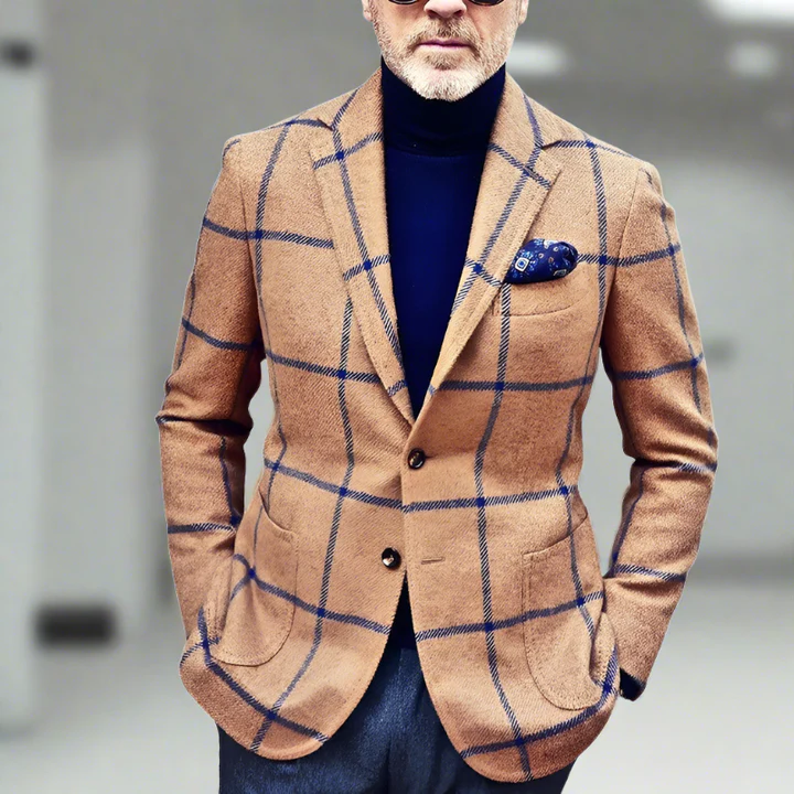 Darnell | stilvoller karierter herrenblazer - Image 3