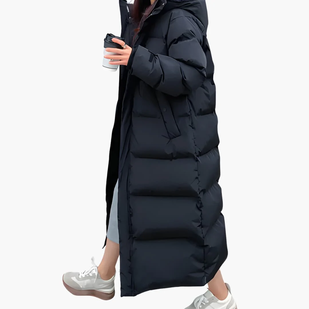 Daunenjacke mit Kapuze für Damen - Image 2