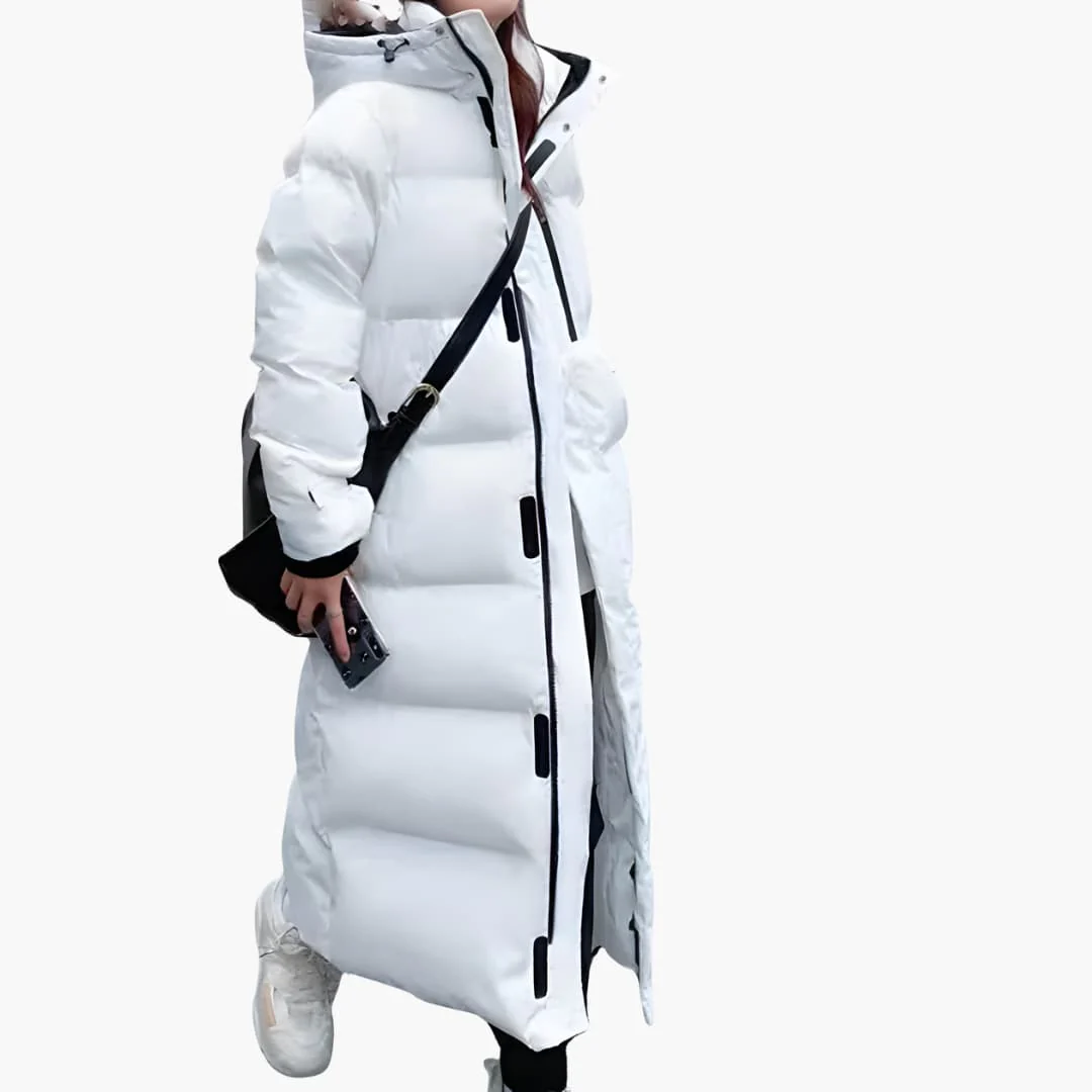 Daunenjacke mit Kapuze für Damen - Image 3