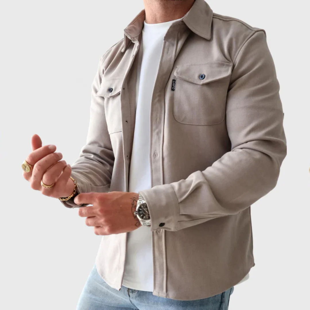 Dave | Stilvolles Overshirt für Herren - Image 7